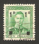 Stamps New Zealand -  george VI
