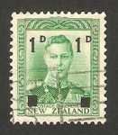 Sellos de Oceania - Nueva Zelanda -  george VI