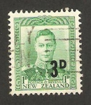 Stamps New Zealand -  george VI