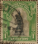 Stamps Peru -  Monumento a Francisco Bolognesi.