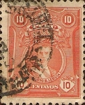 Stamps Peru -  Augusto B. Leguía.