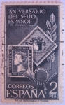 Stamps : Europe : Spain :  125 aniversario del sello español