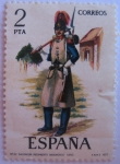 Stamps Spain -  uniformes militares