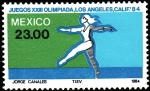 Stamps : America : Mexico :  Olimpiada de los Angeles