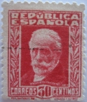 Stamps Spain -  personajes y monumentos