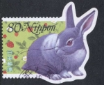 Stamps : Asia : Japan :  Conejo