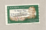 Sellos de America - Canad� -  John McCrae