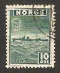 Sellos del Mundo : Europa : Noruega : un crucero