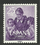 Stamps Spain -  San Vicente de Paul