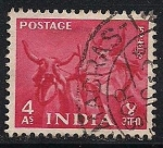 Stamps : Asia : India :  TOROS.