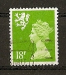 Sellos de Europa - Reino Unido -  Serie Basica Elizabeth II - Escocia.