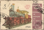 Stamps Brazil -  Centenario de la Compañía Paulista de Ferrocarriles.
