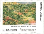 Stamps : Asia : Israel :  MORDECHAI ARDON