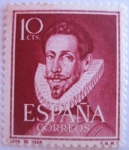 Stamps Spain -  literatos