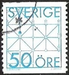 Stamps Sweden -  DISEÑO GEOMETRICO