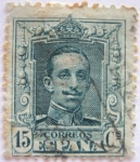 Sellos de Europa - Espaa -  alfonso XIII.tipo vaquer