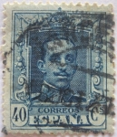 Stamps Spain -  alfonso XIII.tipo vaquer