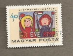 Stamps : Europe : Hungary :  Dibujos infantiles