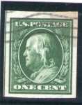 Stamps United States -  FRANKLIN