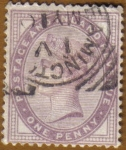 Stamps United Kingdom -  QUEEN VICTORIA