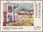 Stamps Argentina -  Caminito