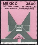 Stamps America - Mexico -  SISTEMA DE SATÉLITES MORELOS