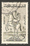Stamps Africa - Tunisia -  Jinete tunecino