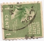 Sellos de America - Estados Unidos -  united state postage geoge washington 
