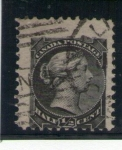 Stamps : America : Canada :  Reina Victoria