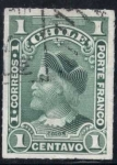 Stamps America - Chile -  Colon - Cabezones - Sin sombra bajo 