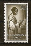 Stamps Spain -  Centenario de Prefecturas Apostolicas / Guinea Esp.