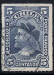 Stamps Chile -  Colon - Cabezones