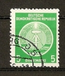 Stamps Germany -  Cuadrante del compas a  la  izquierda.