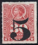 Stamps Chile -  Sellos sobrecargado