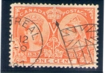 Sellos de America - Canad -  Reina Victoria