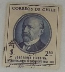 Sellos del Mundo : America : Chile : Jose Toribio Medina