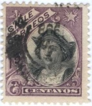 Stamps Chile -  Colon