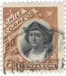 Sellos de America - Chile -  Colon
