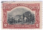 Stamps Chile -  Centenario de la Independencia Nacional