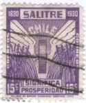 Stamps : America : Chile :  Centenario de la Exportación del Salitre