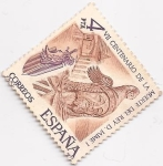 Stamps Spain -  7 centenario de la muete del rey D.Jaime 1