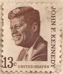 Stamps America - United States -  John F. Kennedy