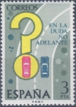 Stamps Spain -   ESPAÑA 1976_2313 Seguridad Vial. Scott 1938