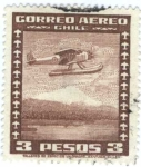 Stamps : America : Chile :  Aereos Internacionales