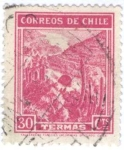 Stamps : America : Chile :  Vistas y paisajes