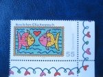 Stamps Germany -  Peces enamorados