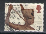 Stamps : Europe : United_Kingdom :  Descubrimiento de la tumba de Tutankhamon