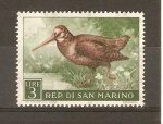 Stamps San Marino -  CHOCHA   PEDRIZ
