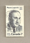 Stamps Canada -  Pierre Laporte