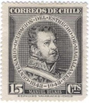 Stamps Chile -  Centenario de la Ocupacion del estrecho de Magallanes